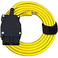 Bluechok Enet OBD2 RJ45 Cable for F-Series Coding Diagnostics, Bimmercode Ethernet 6.6ft Cable RJ45 Ethernet Connector Tools to OBDII Interface Cable