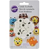 Wilton Candy Eyeballs, Great for Children’s Birthday Cakes, and Cupcakes, Make that Dessert or Treat Look Back with Candy Eye