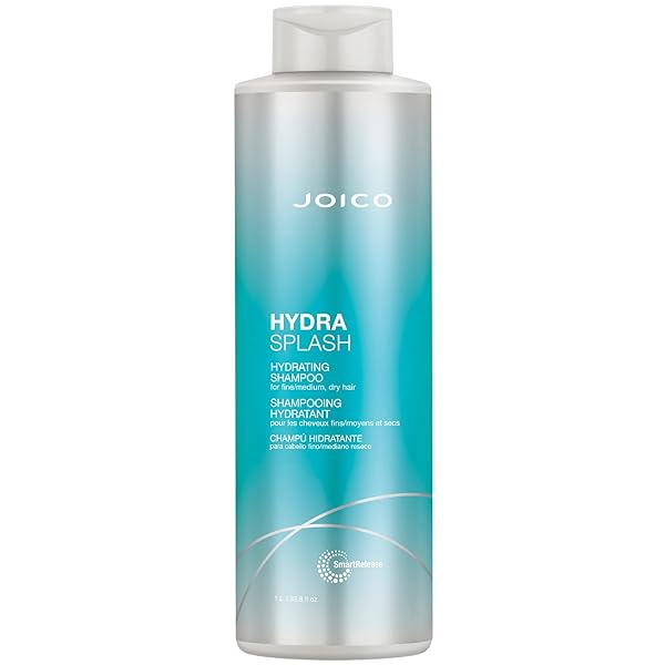 JOICO HYDRASPLASH HYDRATING SHAMPOO | FOR FINE, MEDIUM, DRY HAIR | REPLENISH MOISTURE | ADD HYDRATION & SOFTNESS | WITH SEA KELP & COCONUT WATER | 33.8 FL OZ