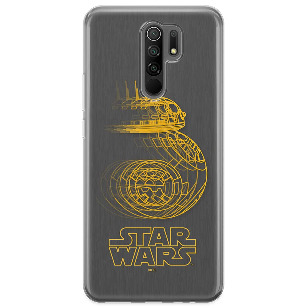 ERT GROUP mobile phone case for Xiaomi REDMI 9 original and officially Licensed Star Wars pattern BB 8 007 optimally adapted to the shape of the mobile phone, case made of TPU