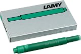 Lamy T10 Green Ink Cartridges 1.25 ml Large Capacity 5 Pack