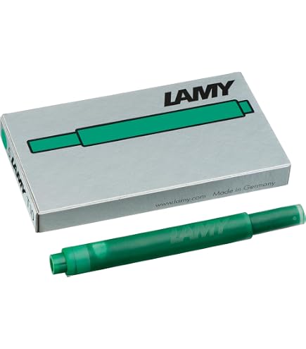 Amazon.com : Lamy T10 Ink Cartridges Blue (1 Packet With 5