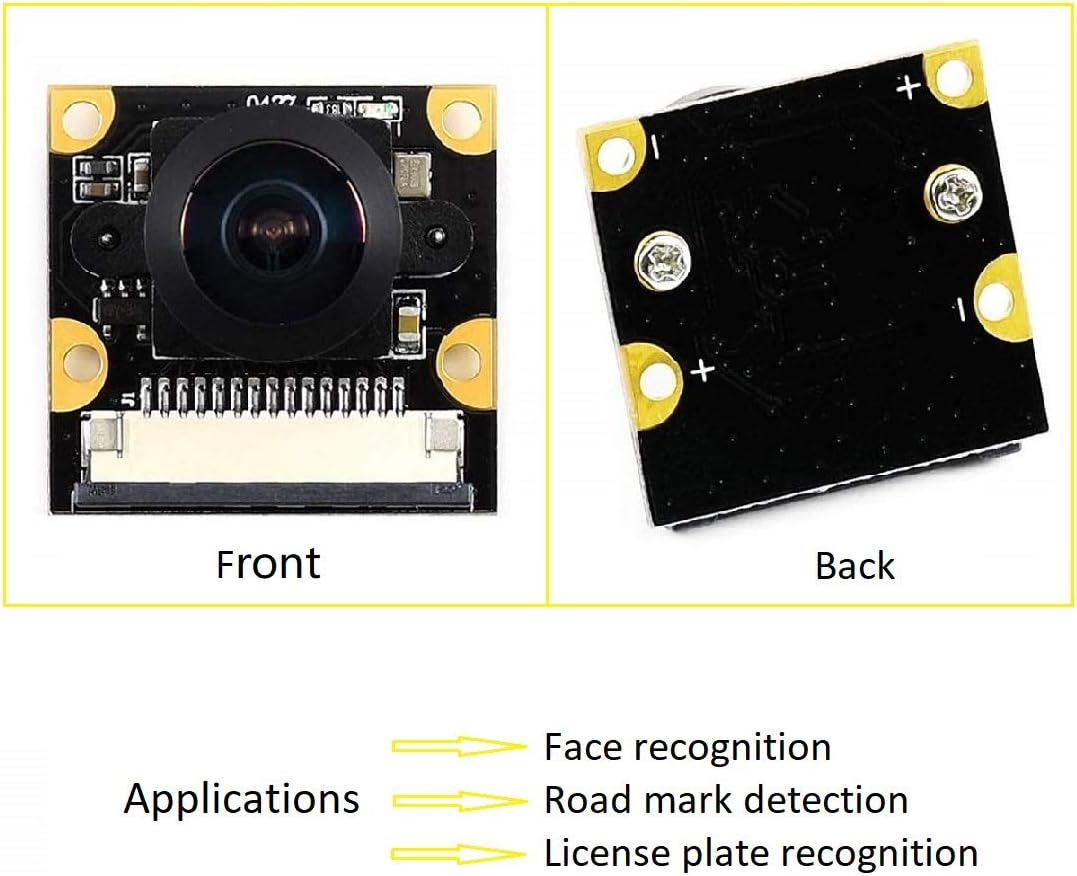 For NVIDIA Jetson Nano IMX219-160 Camera Module 8MP IMX219 Sensor 3280 × 2464 Resolution 160 Degree FoV - Image 3