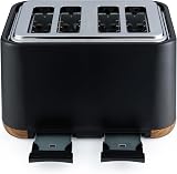 Salter Toronto 4-Slice Toaster Wide Slots 6 Browning Levels Defrost Reheat view 6