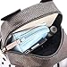 Panda Backpack Purse Cute Waterproof Leather Small Travel Bag Adorable Gift Cinnamon