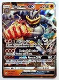 Pokemon, S&M, Burning Shadows, Machamp GX 64/147, Ultra Rare, New, Mint
