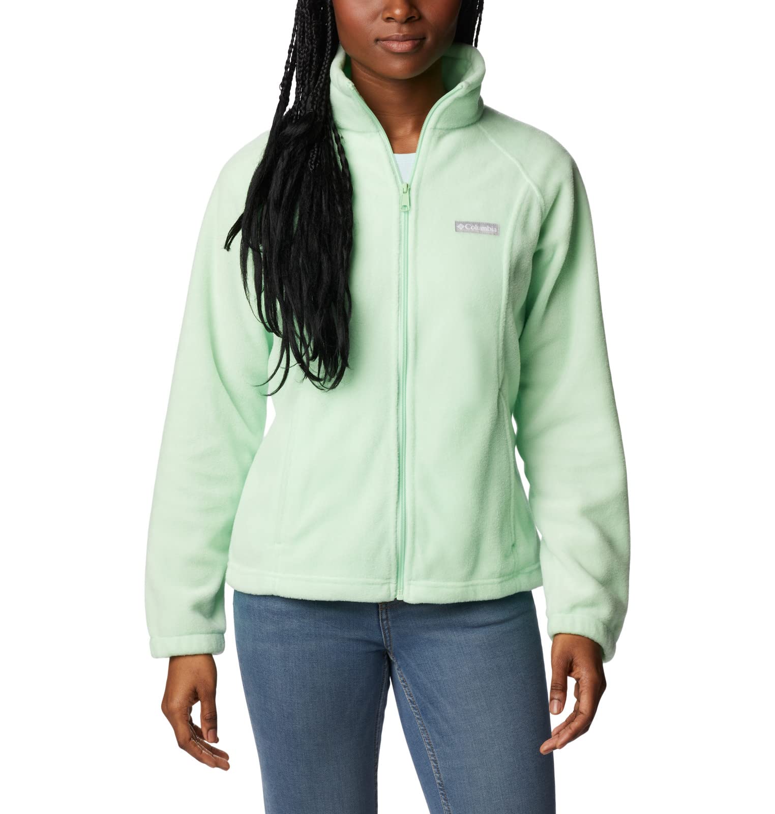 Columbia Women's Benton Springs Full Zip, Key West, Petite X-Small Image