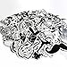 DreamerGO Cool Graffiti Stickers 60 Pieces Various Car Motorcycle Bicycle Skateboard Laptop Luggage Vinyl Sticker Graffiti Laptop Luggage Decals Bumper Stickers
