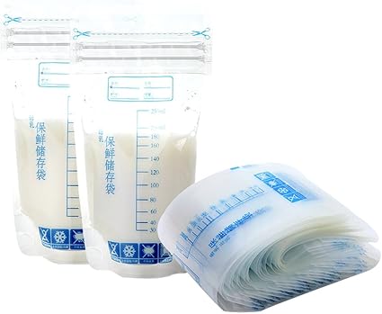 30X Brustmilch Aufbewahrungsbeutel 250 ml Stillen Gefrierschrank