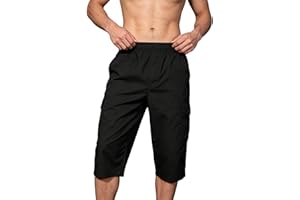 Cargo Shorts for Men Summer Classic Relaxed Fit Outdoor Travel Short with Multi Pocket for Casual Fishing Camping