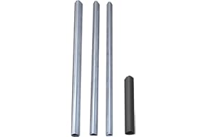 BestNest S&K Telescoping Purple Martin House Pole with Ground Socket, 15', Triangular Aircraft Aluminum, Durable & Easy to Install, Specifically for S&K Martin Houses