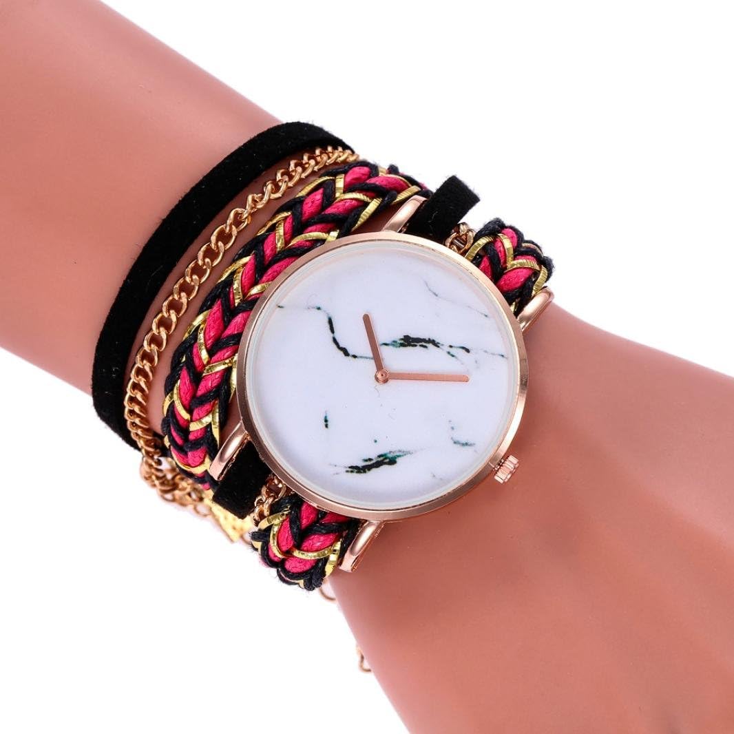 2018 Women Girls Luxury Watches Classic Wristwatch Bracelet Simple Boho Watches