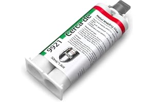 Cerca de Metal Glue，Heavy Duty Waterproof epoxy Adhesive，Suitable for bonding Repair Metals, Steel, Iron, Aluminum, Plastics, Ceramics, and Various Materials，Strongest Liquid Welding Fillers。1.6oz。