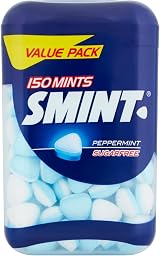 Smint Sugar Free Mints Peppermint 8 x 150 XL Bottles Vegetarian view 2