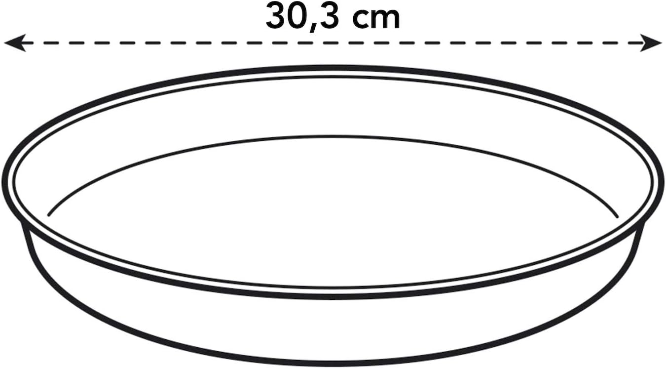 elho Loft Urban Saucer Round 30 - Saucer for Outdoor & Accessories - diameter 30.2 x H 4.1 cm - Black/Anthracite - Image 5