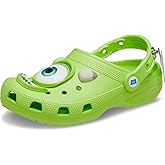 Crocs Boys' Classic Graphic Monster Print Clogs
