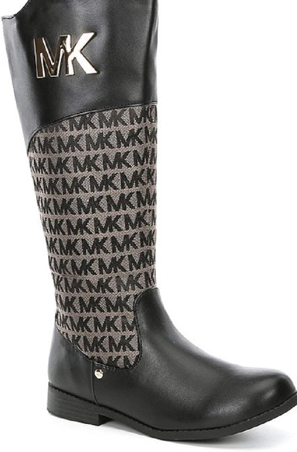 michael kors black riding boots