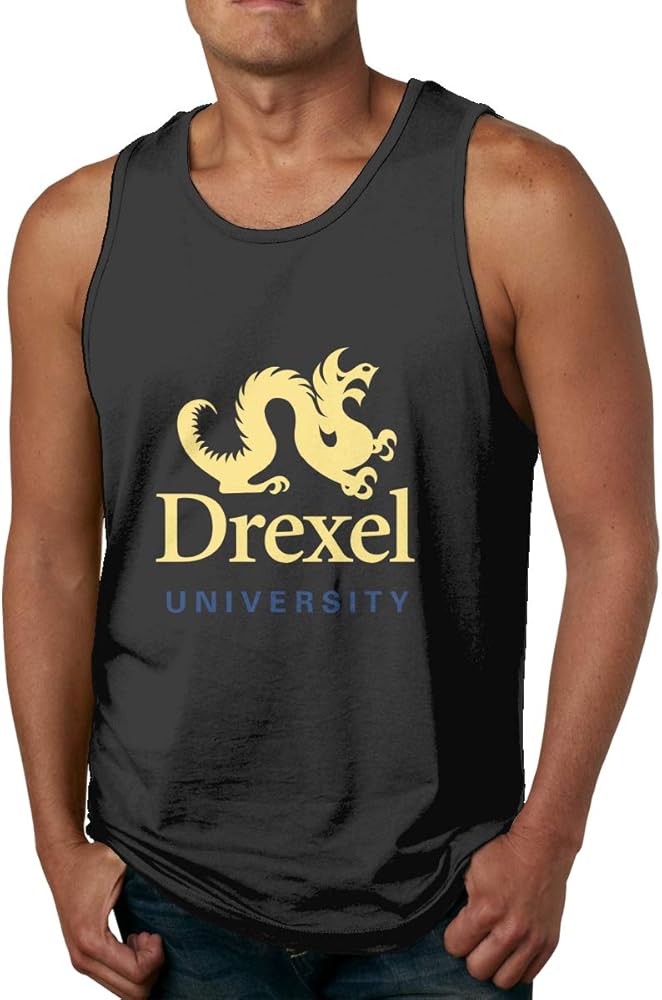 Tank Tops Drexel University Shirts Stylish Tank Top Athletic Training