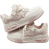 UNMULFC Star Shoes Women Walking Sneakers Y2k Shoes Platform Chunky Aesthetic Cute Travel Outdoor Sport