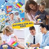 V B 2022 Upgraded 30 Pcs Fidget Toys Pack Sensory Autism ADHD Multicolor view 3