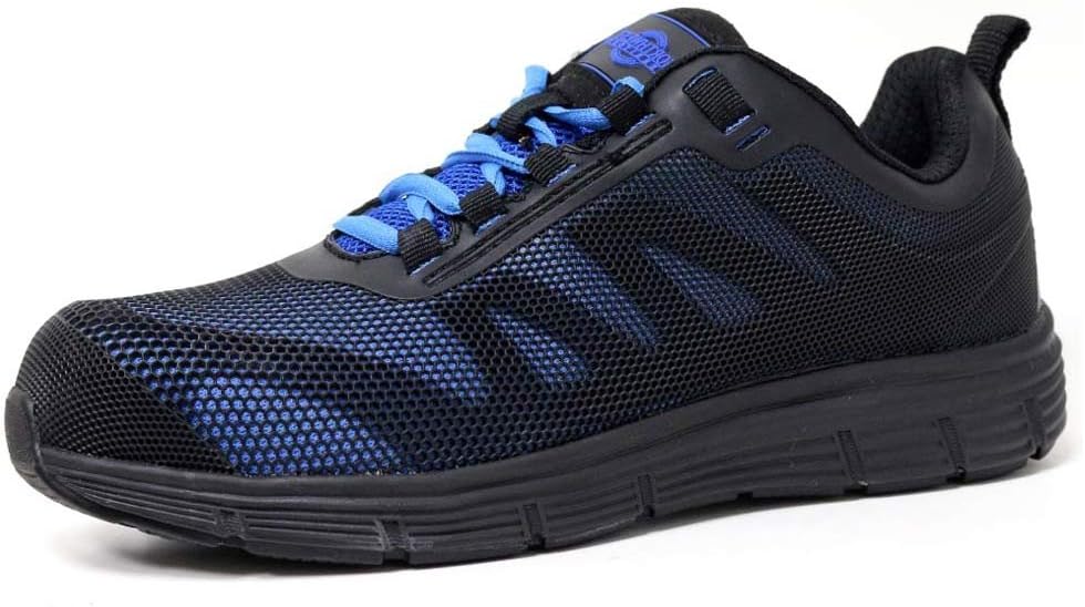 Mens KAZAM Safety Steel Toe Cap Lightweight LACE UP Work Boots Safety Trainers Shoes Size 7-12