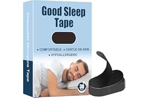WALEJUC Micropore Tape(30 Strips-1 Month) Premium Strip Tapes - Hypoallergenic & Pain Free Removal, Gentle On Skin & Latex Free(p1-30)