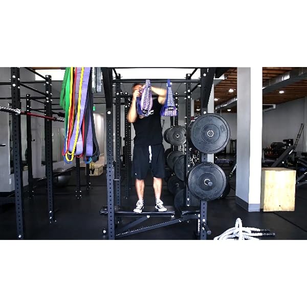 DMoose Fitness Hanging Ab Straps for Pull Up Bar & Core Strength Training - Thick Padded Arm Strap for Ab Swing with 2 Rust-Resistant Carabiners - Pull Up Straps for Abs Workout at Home and Gym (Pair) - Image 8