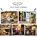 Miniature Dollhouse Kits, Romantic and Cute DIY House Kit Creative Room With Furniture and Cover - Happy Corner