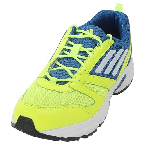 yellow sports shoes