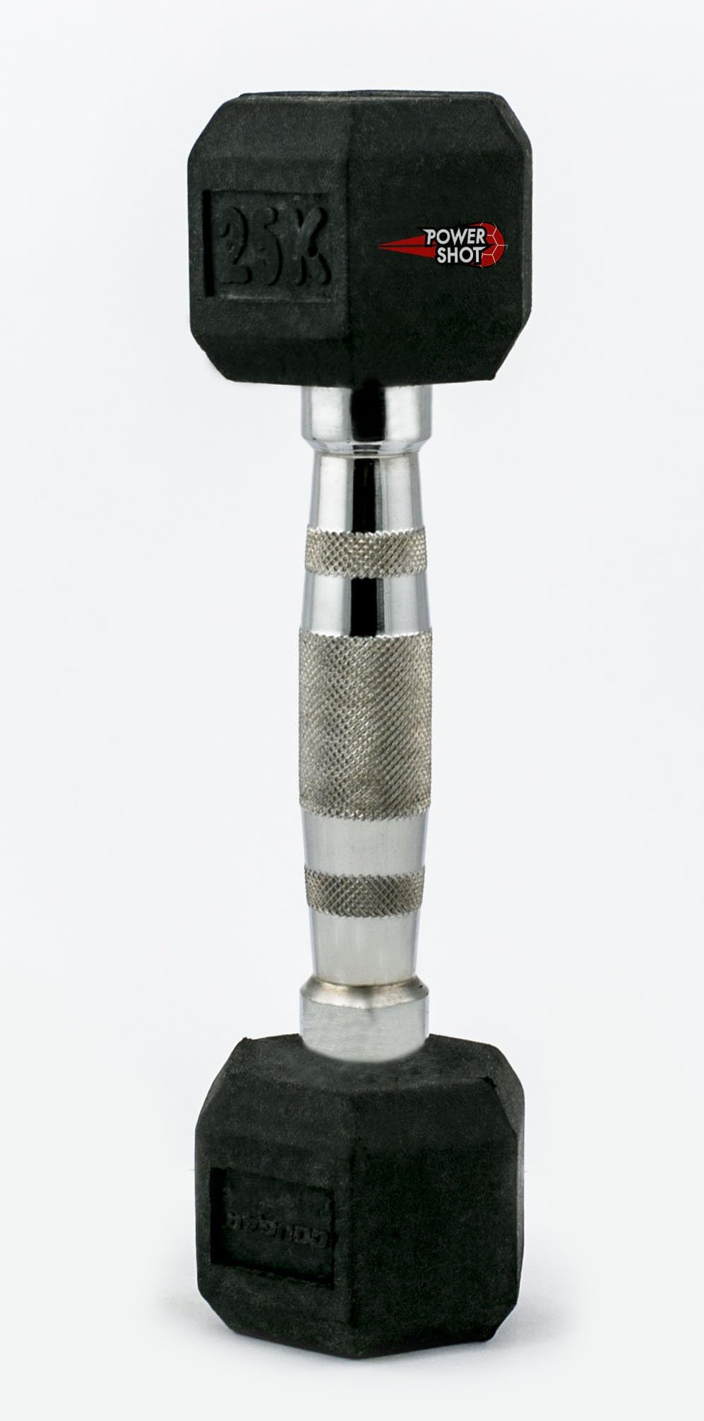 POWERSHOT® Hex Dumbbells - SET OF 2 - Hexagonal Dumbbells - Dumbbell Weights - Strength Training