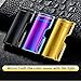 Electric Dual Arc Lighter USB Rechargeable Windproof Flameless Cigarette Lighter Infrared Laser Switch (Rainbow)