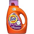 Tide HE Liquid Laundry Detergent, Spring & Renewal, 46 Ounce