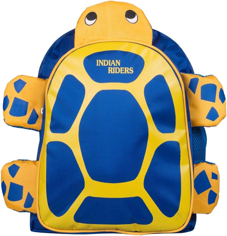 Indian Riders School Bag (IRSB-002_Blue & Yellow)