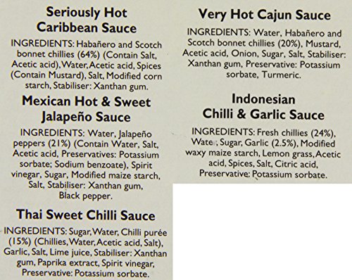 Cottage Delight Pack Of 5 Hot Sauces Buy Online In Qatar