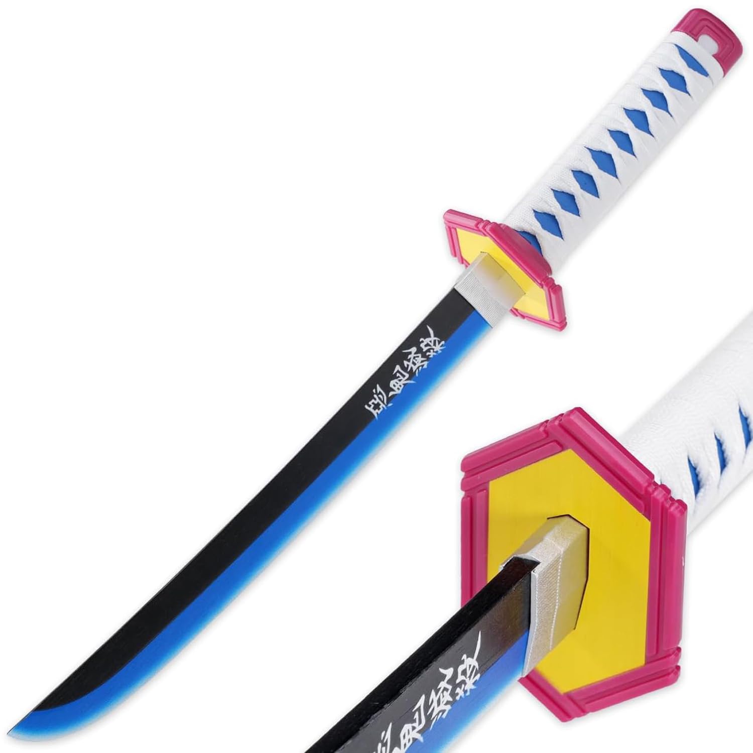 Loocaa Animes Sword - Christmas Stocking Fillers Bamboo Sword Teenager Gifts Cosplay Halloween Party Anime Tanjiro - Size 76 cm For Kids Child (Yoshiyuki Tomioka)