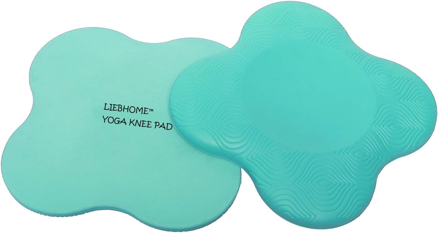LiebHome Yoga Knee Pad, Yoga Mat Kneeling Support Yoga EcoFriendly & Lightweight Yoga Knee