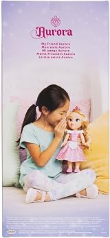 Disney Princess Aurora Fashion Doll 14” Platinum Dress Tiara Shoes Brush view 5