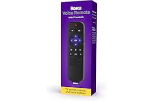 Roku Voice Remote (Official) for Roku Players, Roku TVs and Roku Streambars