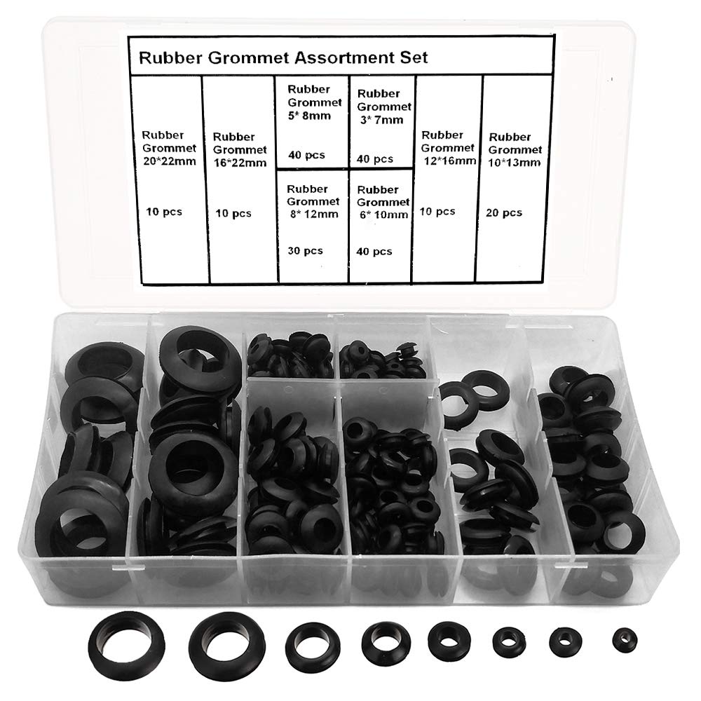 Business & Industrial Other Fasteners & Hardware 1x Rubber Grommet