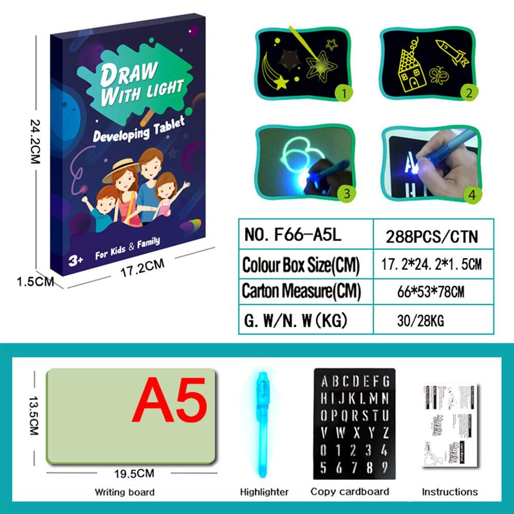 magic led drawing board for kids