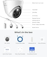 Reolink 4K+ PoE Security Camera RLC-1224A with Spotlight Color Night Vision view 5
