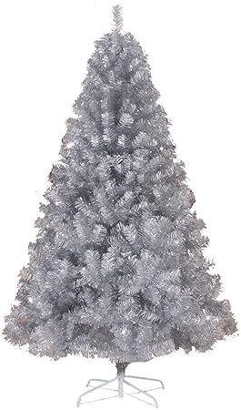 Decorazioni Albero Di Natale Bianco E Argento.Ljphha 180cm Albero Di Natale Bianco Argento Artificiale Albero Di Natale Decorazioni Natalizie Per La Casa Ornamenti Natalizi Argento 180cm Amazon It Casa E Cucina
