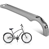 Kisangel Bicycle Chain Guard, Protective Plastic Cover for Mountain Bikes, Oilproof for Daily Cycling and Easy Bike Modification