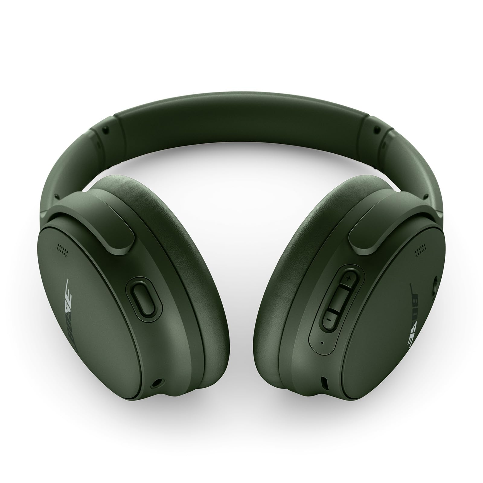 Bose QuietComfort Bluetooth Headphones, Wireless Headphones with Active Over Ear Noise Cancelling and Mic, Deep Bass, Up to 24 Hours of Playtime, Cypress Green - Limited Edition