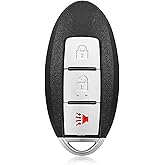 Keylessbest Replacement for 2014 2015 2016 2017 2018 Nissan Rogue Key Fob Remote Control KR5S180144106 3 Buttons 433MHz