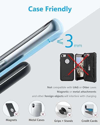 Wireless Charging Receiver Charger Adapter for LG Stylo G5 V20