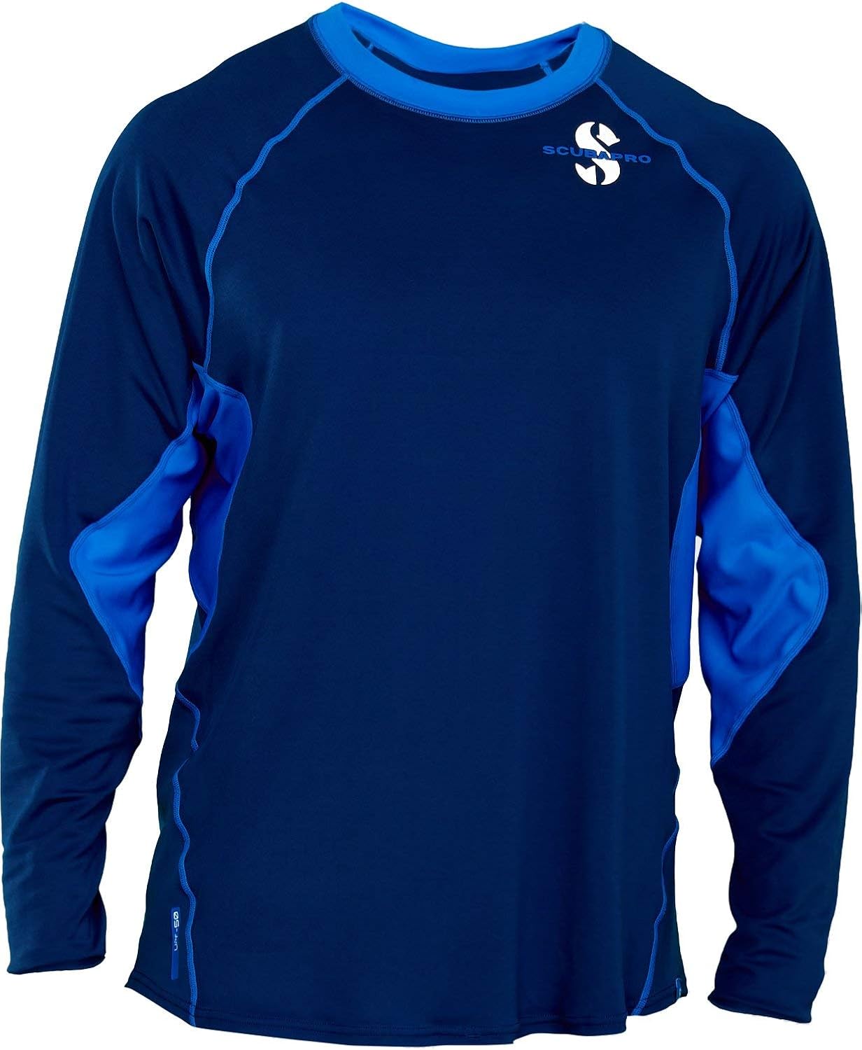 Scubapro Men's UPF 50 Channel Flow Long Sleeve Rash Guard