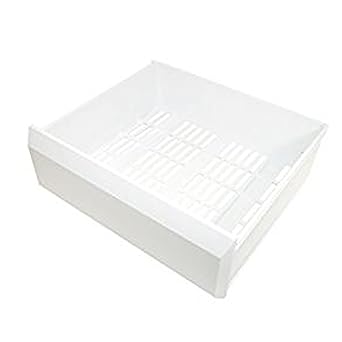Spares2go - Cesta de cajón blanco para congelador de nevera IKEA ...