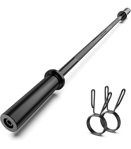 Amazon.com : Fitvids 2 Inch Olympic Barbell Bar, 5 FT Zinc-plated