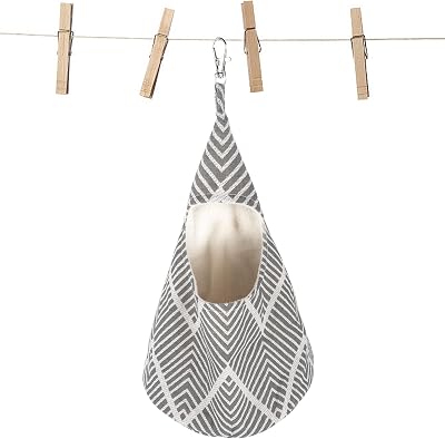 Vaktop Peg Bag for Washing Line with Hanger 37x21cm Clothespin Holder Linen